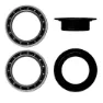 CeramicSpeed Bb90 Trek Shimano Coated Kranklagerkopper, Black, 90mm