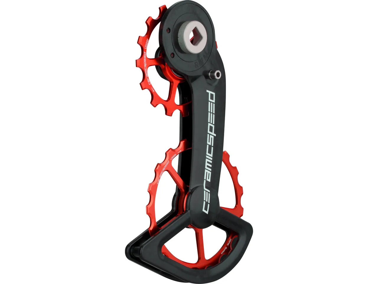 CeramicSpeed OSPW Schalträdchen-System für SRAM Rival AXS, Red, One Size