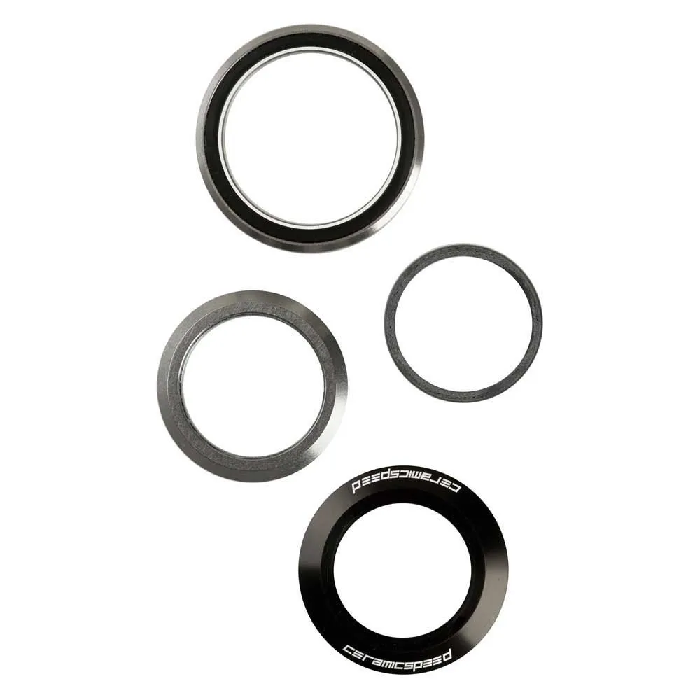 CeramicSpeed Pinarello 1 Coated Spacer Styrelager, Silver, One Size
