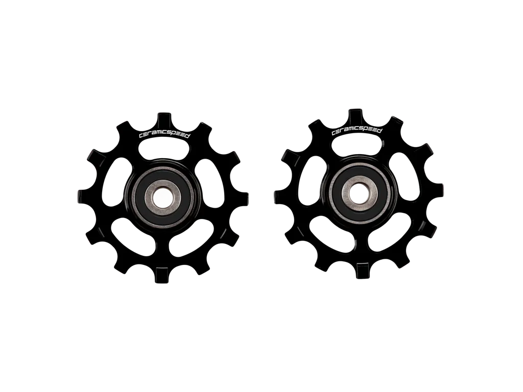 CeramicSpeed pulleyhjul SRAM 12s AXS XPLR, Black, 12t