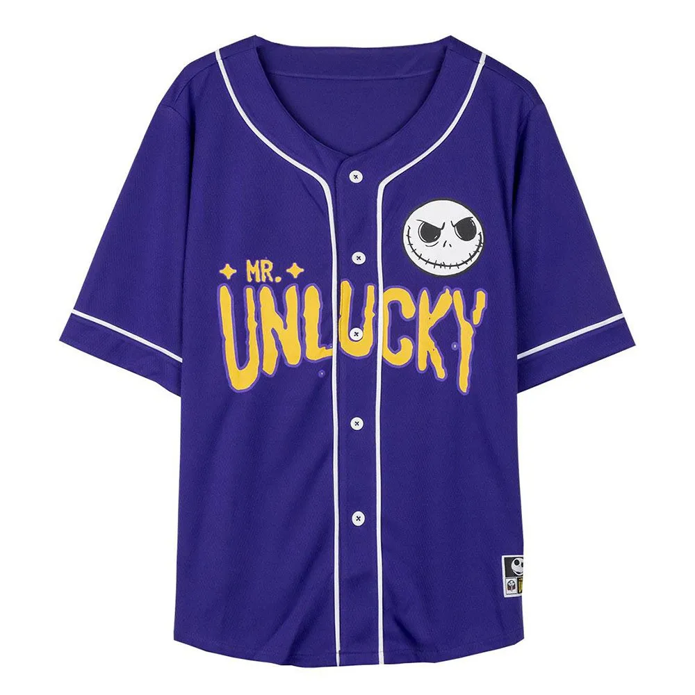Cerda Group Baseball Nightmare Before Christmas Kortarmet T-skjorte Cerda Group Baseball Nightmare Before Christmas Kortarmet T-skjorte