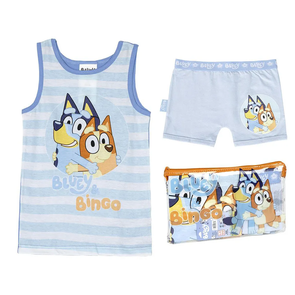 Cerda Group Bluey Ermeløs Pysjamas, Light blue, 5Y Cerda Group Bluey Ermeløs Pysjamas, Light blue, 5Y