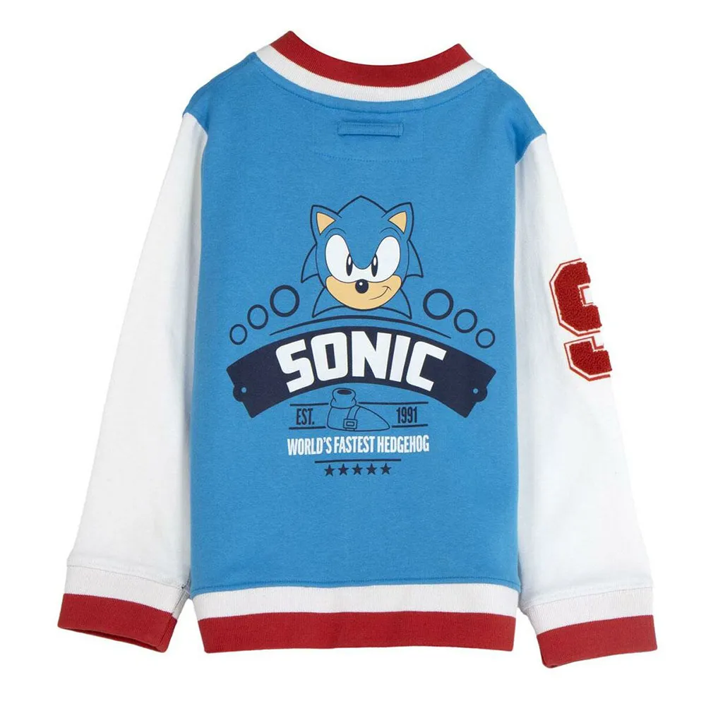 Cerda Group Bomullsbørstet Baseball Sonic-jakke Cerda Group Bomullsbørstet Baseball Sonic-jakke