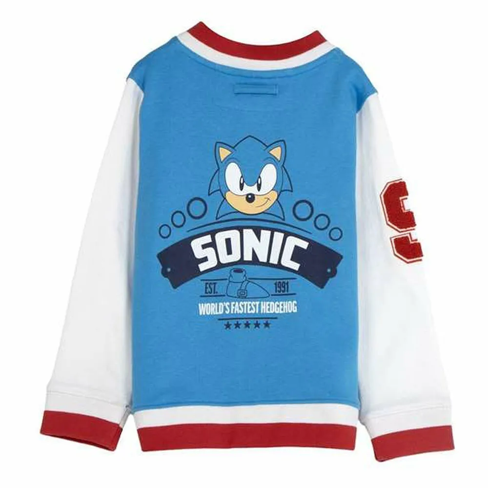 Cerda Group Bomullsbørstet Baseball Sonic-jakke Cerda Group Bomullsbørstet Baseball Sonic-jakke
