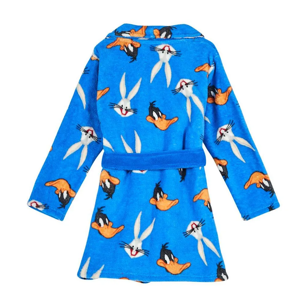 Cerda Group Coral Fleece Looney Tunes Morgenkåpe, Blue, 5Y