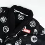 Cerda Group Coral Fleece Marvel Morgenkåpe, Black, 7Y