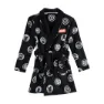 Cerda Group Coral Fleece Marvel Morgenkåpe, Black, 7Y
