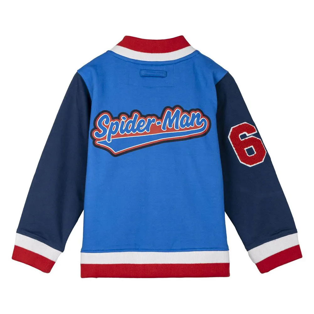 Cerda Group Cotton Brushed Baseball Spiderman Jakke