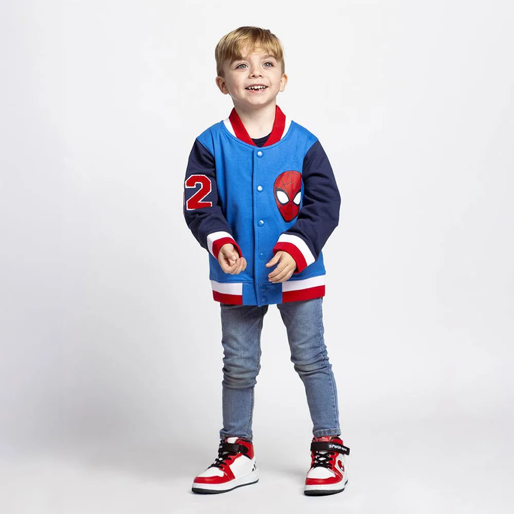 Cerda Group Cotton Brushed Baseball Spiderman Jakke Cerda Group Cotton Brushed Baseball Spiderman Jakke