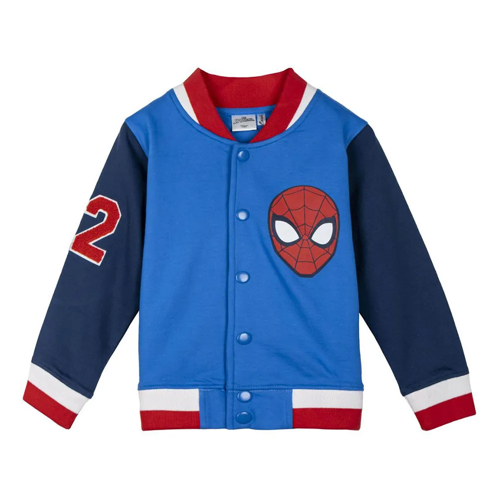Cerda Group Cotton Brushed Baseball Spiderman Jakke Cerda Group Cotton Brushed Baseball Spiderman Jakke