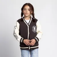 Cerda Group Cotton Brushed Baseball Wednesday Jakke