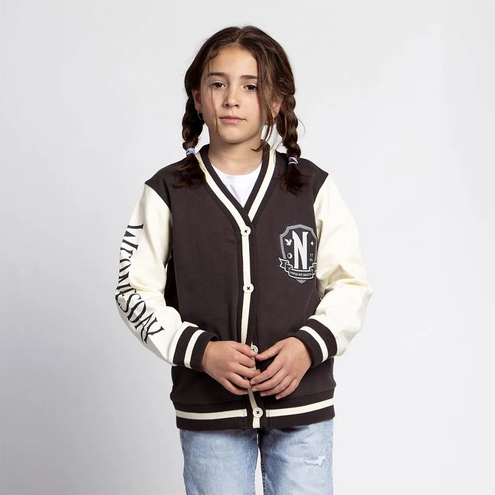 Cerda Group Cotton Brushed Baseball Wednesday Jakke Cerda Group Cotton Brushed Baseball Wednesday Jakke