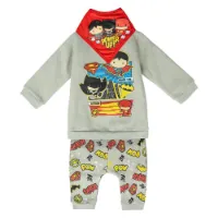 Cerda Group Cotton Brushed Justice League Baby Treningsdress 3 Stykker Cerda Group Cotton Brushed Justice League Baby Treningsdress 3 Stykker