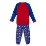 Cerda Group Fleece Applications Spidey Pyjamas Med Lange Ermer, Blue, 4Y