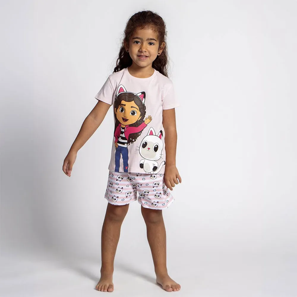 Cerda Group Gabby´s Dollhouse Kort Ermet Pysjamas, Pink / pink, 5Y Cerda Group Gabby´s Dollhouse Kort Ermet Pysjamas, Pink / pink, 5Y