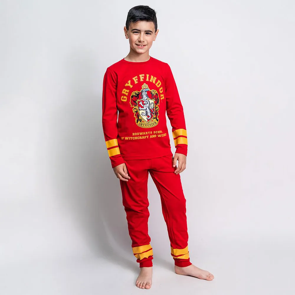 Cerda Group Harry Potter Gryffindor Pyjamas Med Lange Ermer, Dark red, 7Y Cerda Group Harry Potter Gryffindor Pyjamas Med Lange Ermer, Dark red, 7Y
