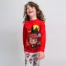 Cerda Group Harry Potter Pyjamas Med Lange Ermer, Dark red / grey, 4Y