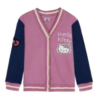 Cerda Group Hello Kitty Bomullsbørstet Baseballjakke Cerda Group Hello Kitty Bomullsbørstet Baseballjakke