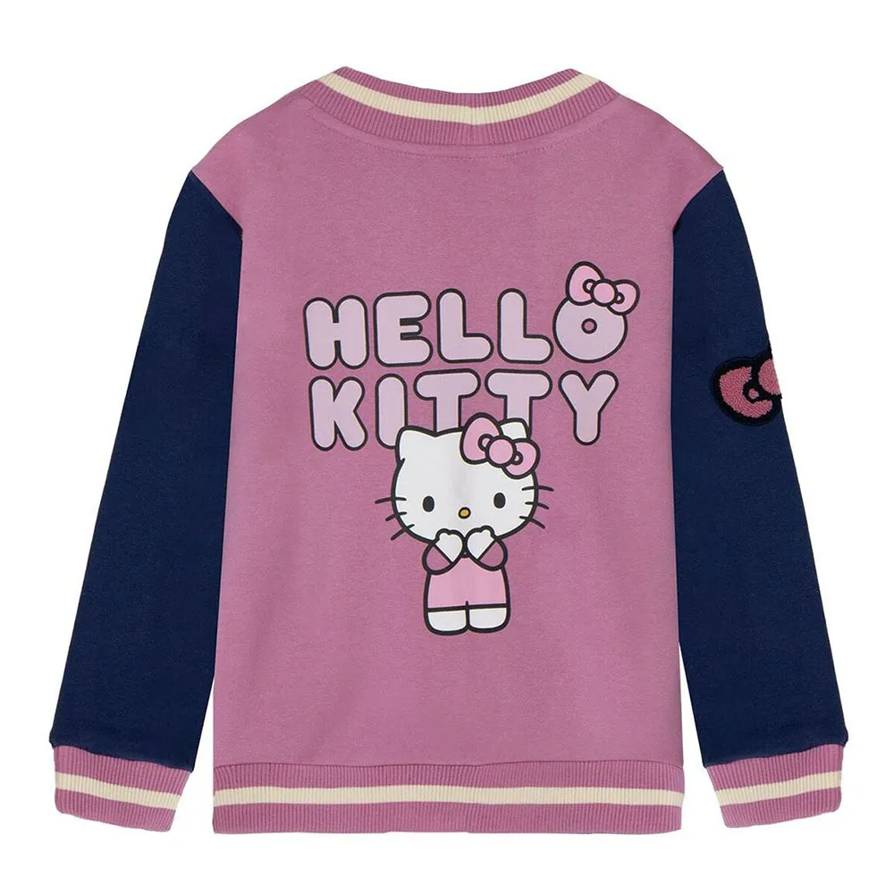 Cerda Group Hello Kitty Bomullsbørstet Baseballjakke, Multicolor, 5Y
