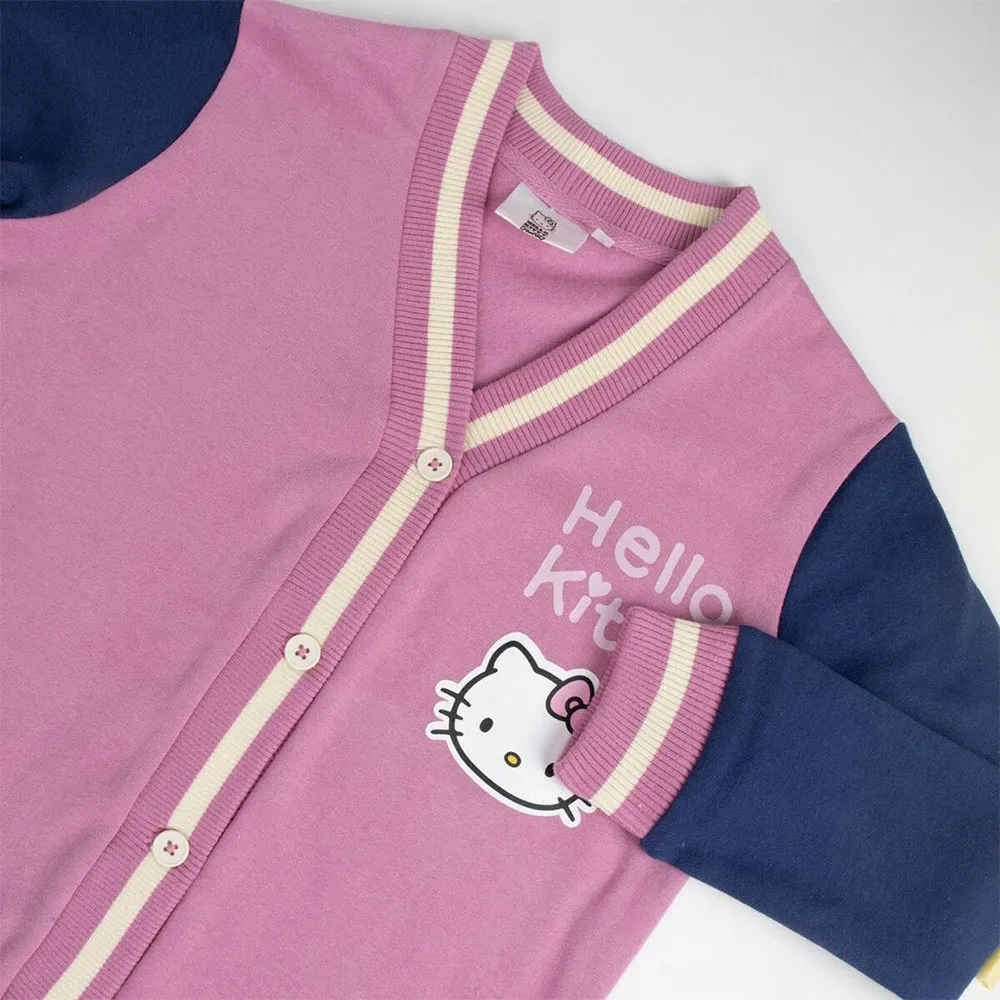 Cerda Group Hello Kitty Bomullsbørstet Baseballjakke, Multicolor, 5Y