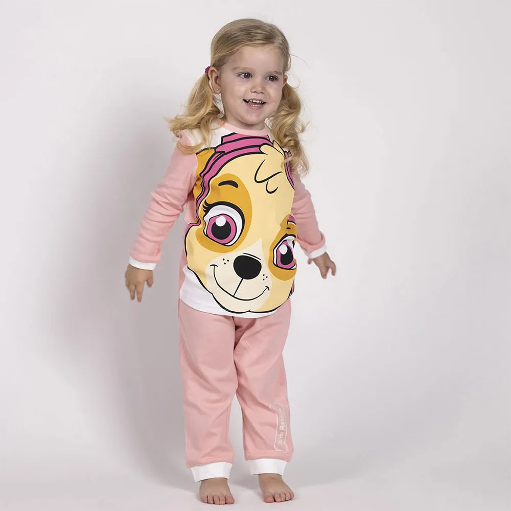 Cerda Group Interlock Paw Patrol Pyjamas Med Lange Ermer, Pink, 24MON Cerda Group Interlock Paw Patrol Pyjamas Med Lange Ermer, Pink, 24MON