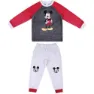 Cerda Group Lang Velor Mickey Pyjamas, Grey, 5Y