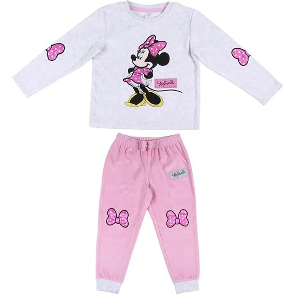 Cerda Group Lange Velour Minnie-pysjamas