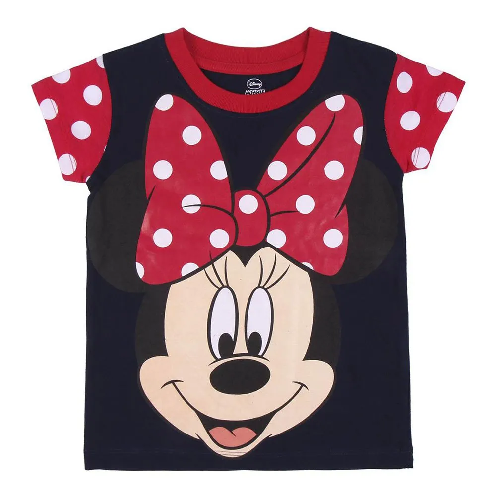 Cerda Group Minnie Kort Ermet Pysjamas, Red, 6Y