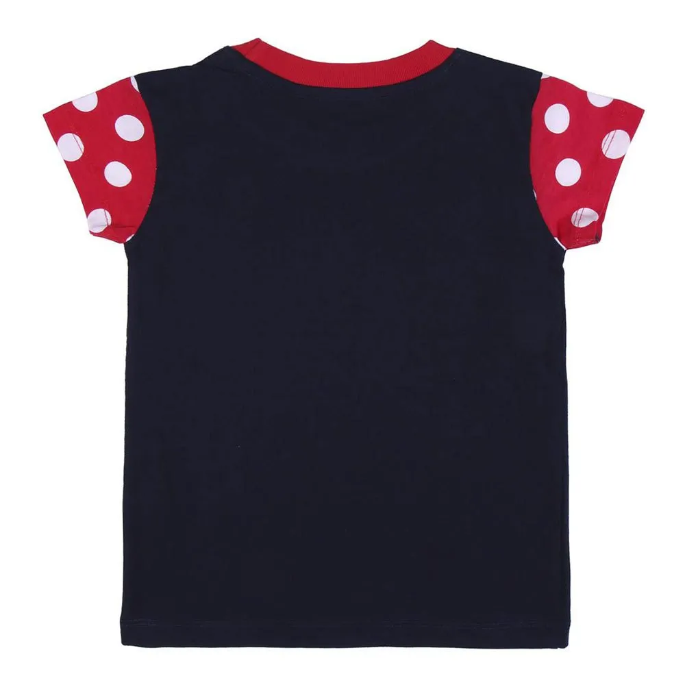 Cerda Group Minnie Kort Ermet Pysjamas, Red, 6Y