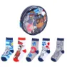Cerda Group Paw Patrol Movie Sokker 5 Par, White / grey / blue, EU 28-33