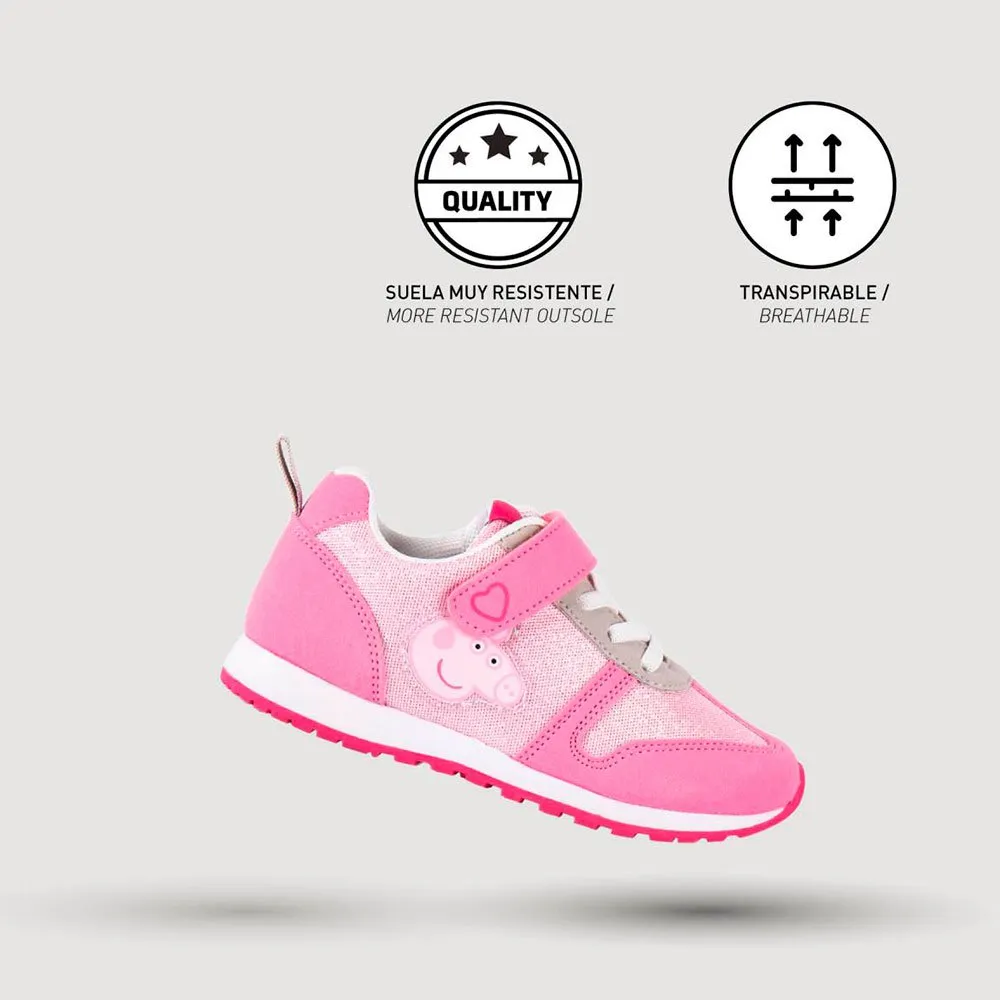 Cerda Group Peppa Pig Treningssko, Pink, EU 28 Cerda Group Peppa Pig Treningssko, Pink, EU 28