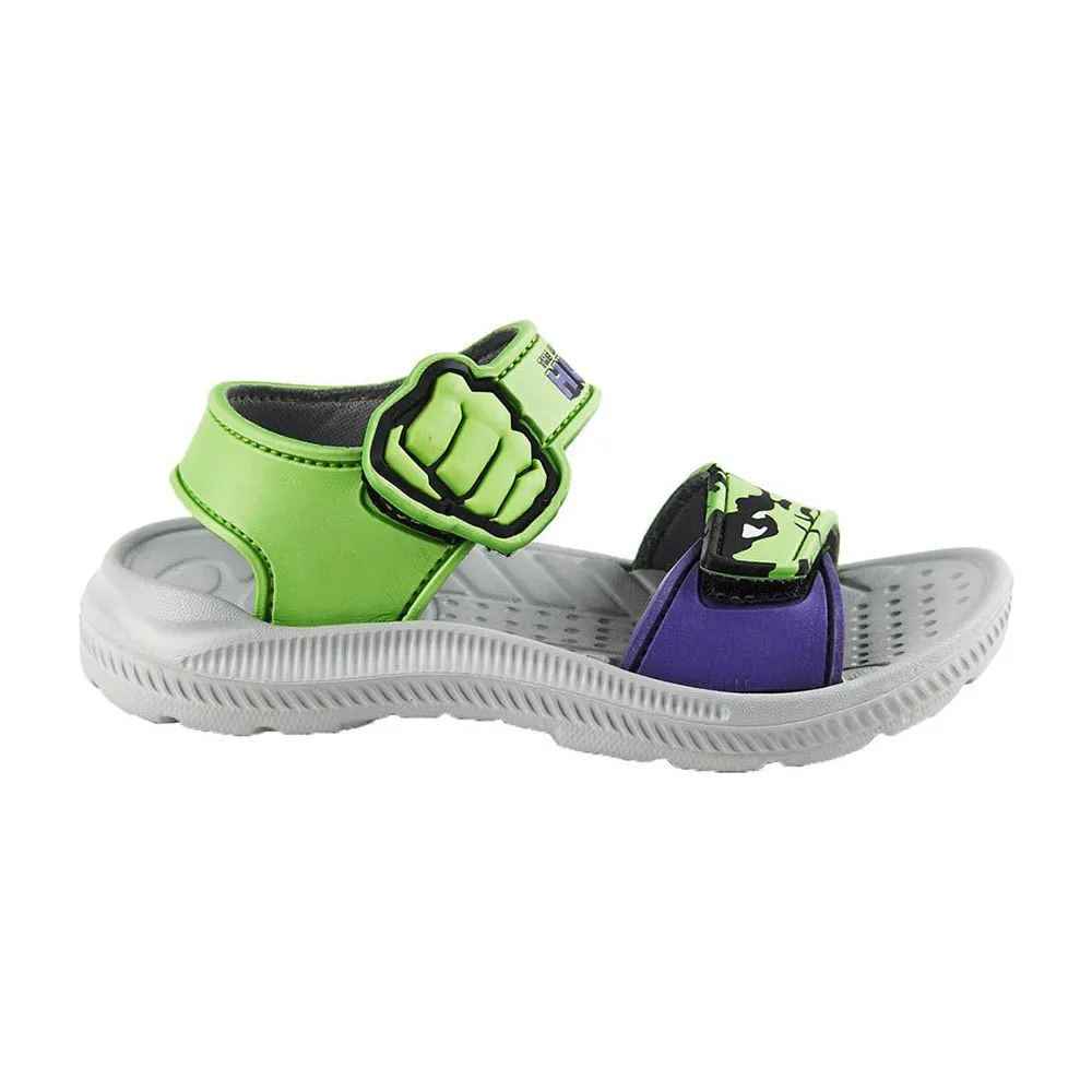 Cerda Group Print Avengers Spiderman Sandaler, Green, EU 28