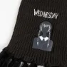 Cerda Group Set Pieces Scarf Wednesday Lue, Black, One Size