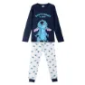 Cerda Group Single Jersey Stitch Pyjamas Med Lange Ermer, Blue, 12Y