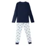 Cerda Group Single Jersey Stitch Pyjamas Med Lange Ermer, Blue, 12Y