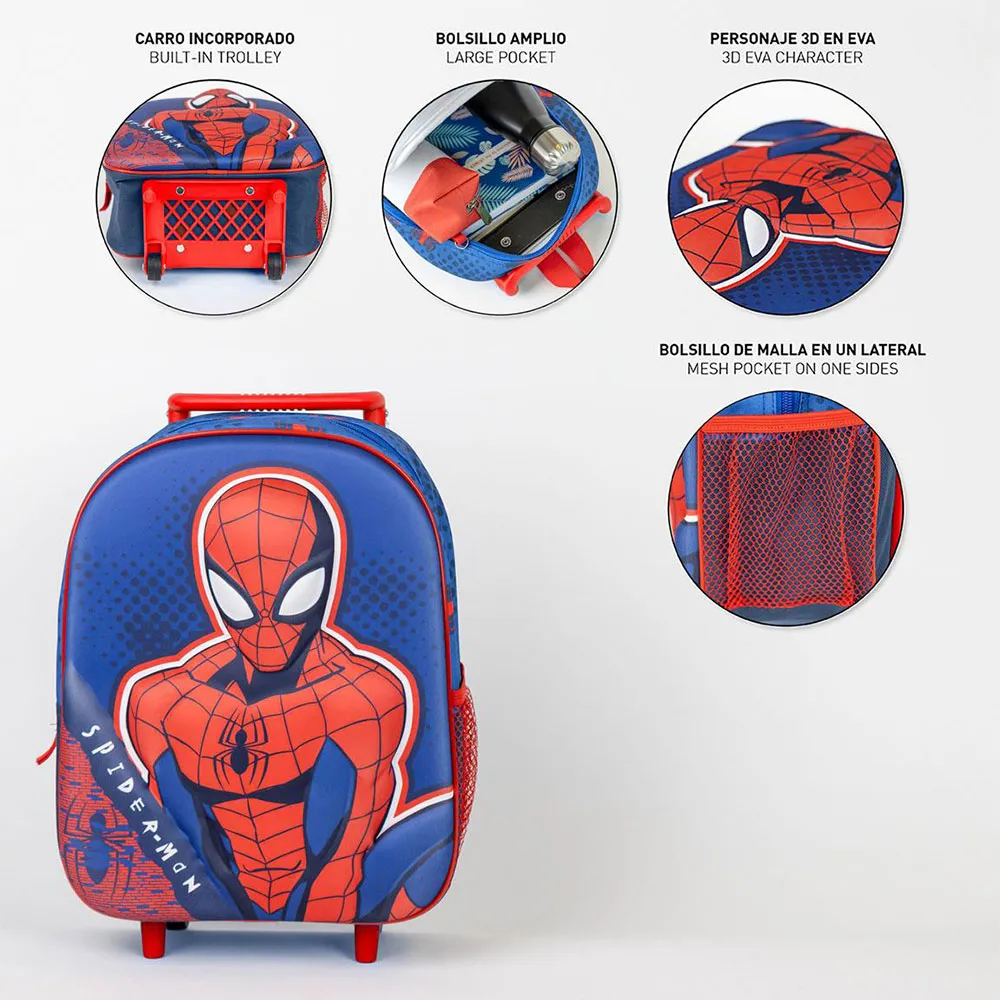 Cerda Group Spiderman 3d-ryggsekk, Blue / blue