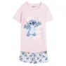 Cerda Group Stitch Pyjamas, Pink, 12Y