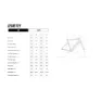 Cervélo Rouvida Rival Xpl Etap 2025 Landeveissykkel, Black cherry