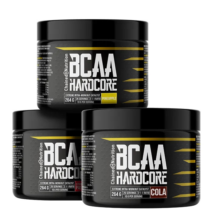 Chained Nutrition 3 x BCAA hardcore, 264g