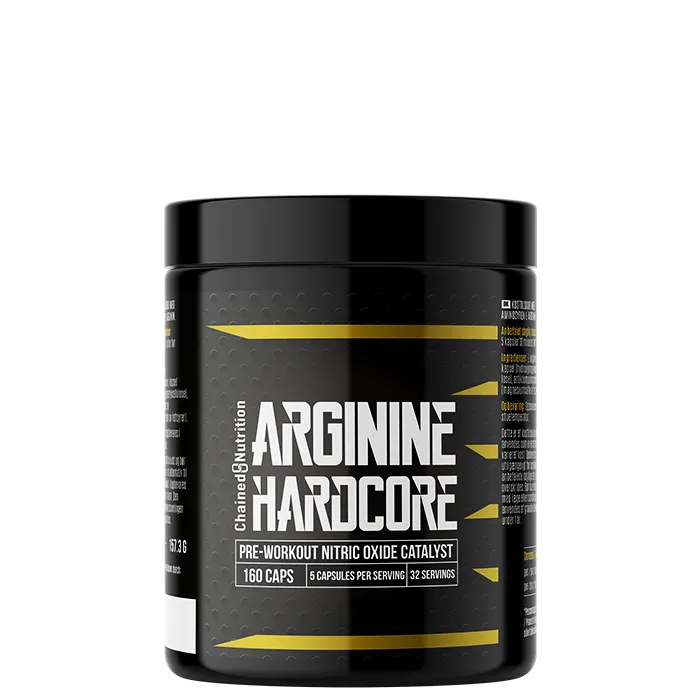 Chained Nutrition Arginin Hardcore PWO 160 kapsler