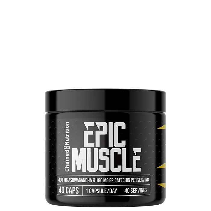 Chained Nutrition Epic Muscle Ashwagandha 400 mg 40 kapsler