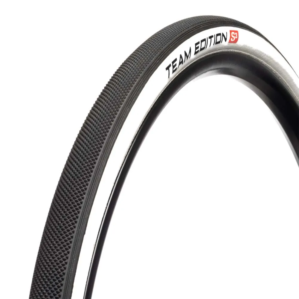 Challenge Koksidje Team Edition Tubular 700c X 33 Stiv Graveldekk, Black / white, 700C x 33, Sykkeldekk