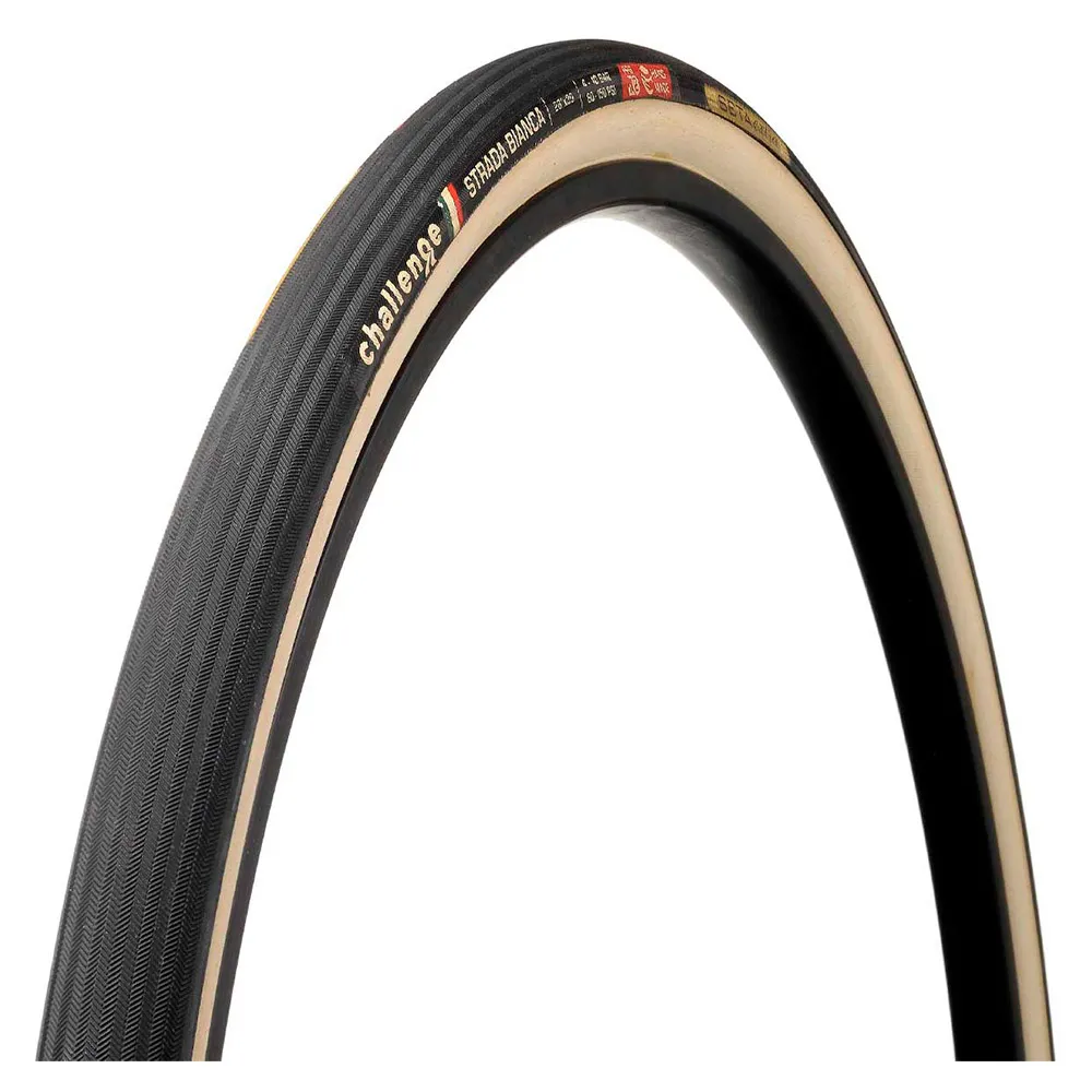 Challenge Tubeless 650b X 46 Stiv Graveldekk, Black / brown, 650B x 46, Sykkeldekk
