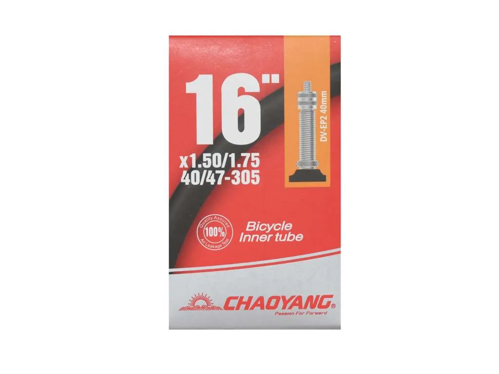 Chaoyang slange 16"x1,50-1,75 Dunlopventil 40mm