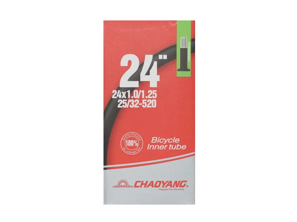 Chaoyang slange 24"x1,0-1,25 autoventil 48mm