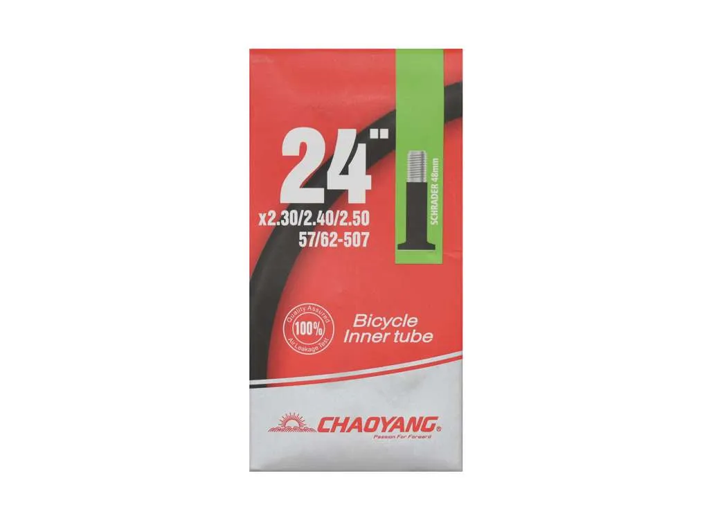 Chaoyang slange 24"x2,30-2,50 autoventil 48mm