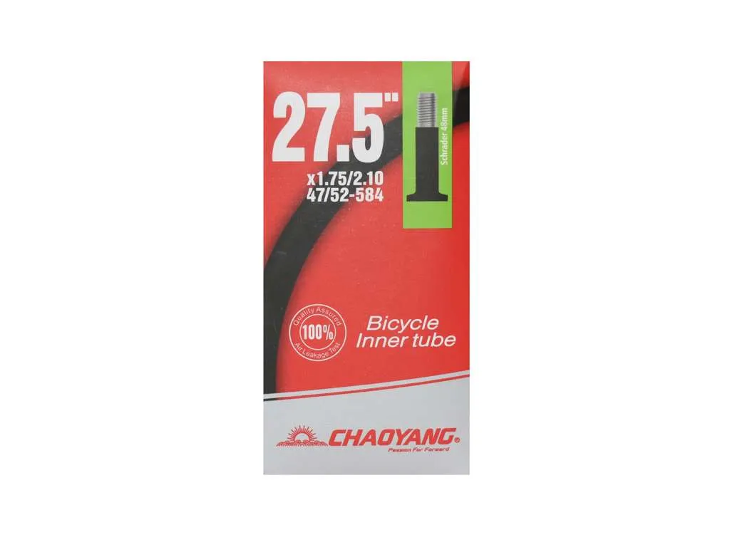 Chaoyang slange 27,5"x1,75-2,10 autoventil 48mm