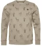 Chevalier Men's Deer Sweatshirt Close Up Deer