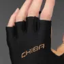 Chiba Eco Pro Korte Hansker, Black