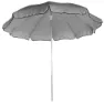 Chillvert Aluminium Foldbar Parasoll 240 Cm unisex, Grey stone, One Size